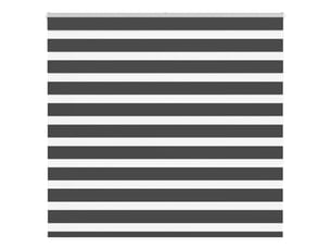 Store zèbre, store de fenêtre noir 160x150 cm largeur du tissu 155,9 cm polyester cf48898