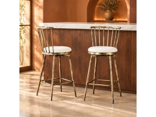 tabouret de bar  OKWISH  - bicolore hauteur d'assise 59 cm vendu Par paire