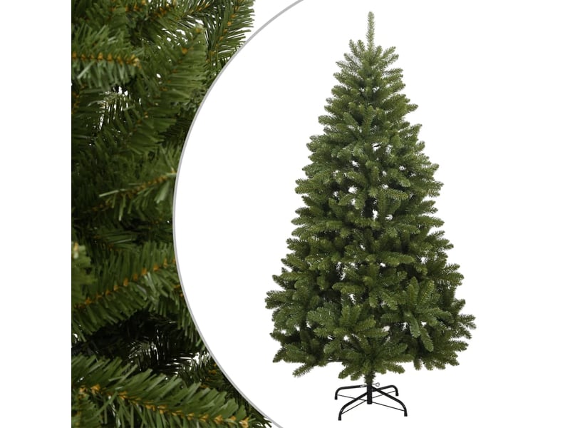  Sapin de noël - arbre de noël artificiel à charnières avec support vert 240 cm  - Conforama B