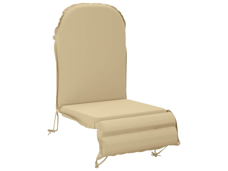 Coussin de transat ensoleillé, coussin pour bain de soleil gemert 100 % polyester beige cf56020 - Conforama A