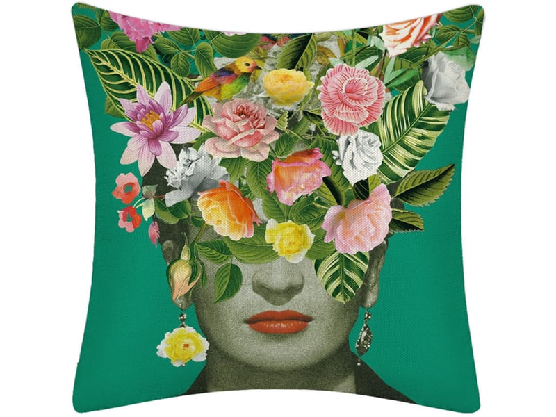  Lot de 4 housse de coussin - 4 pièces peinture à l'huile autoportrait coton lin taie d'oreiller voiture, coussin canapé, canapé, - lit 18 x 18, 45 x 45 cm, vert Household Pillow Cover - Conforama D