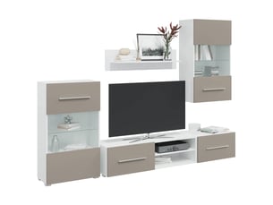 Meuble tv coloris gris  <strong></strong>  <strong></strong>