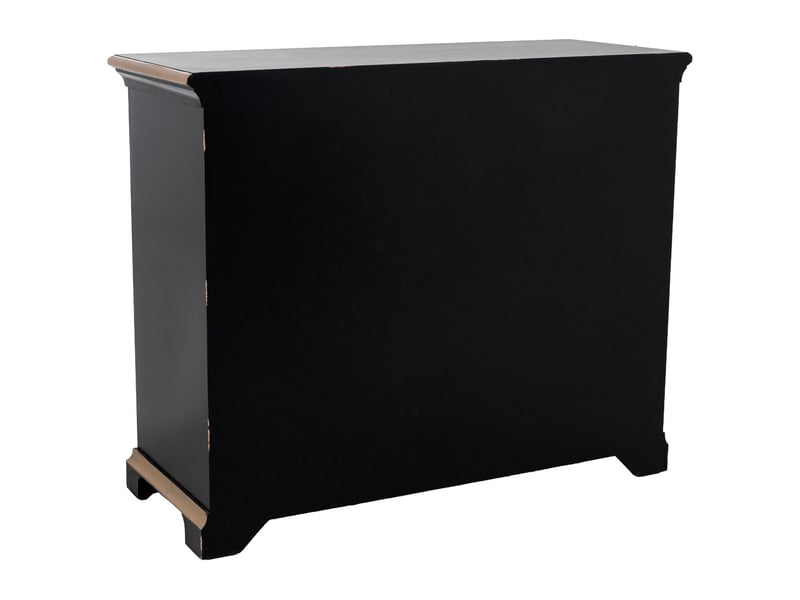  Meuble-dressing en bois noir 98x38x80 cm h  - Conforama D