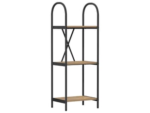 Étagère 3 niveaux, étagère de rangement 40 x 30 x 109 cm bois d'ingénierie shl1485