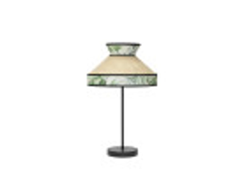  Lampe à poser fabrilamp constantinopla beigevert 1 x e27 61 x 30 x 30 cm 248871106 - Conforama B