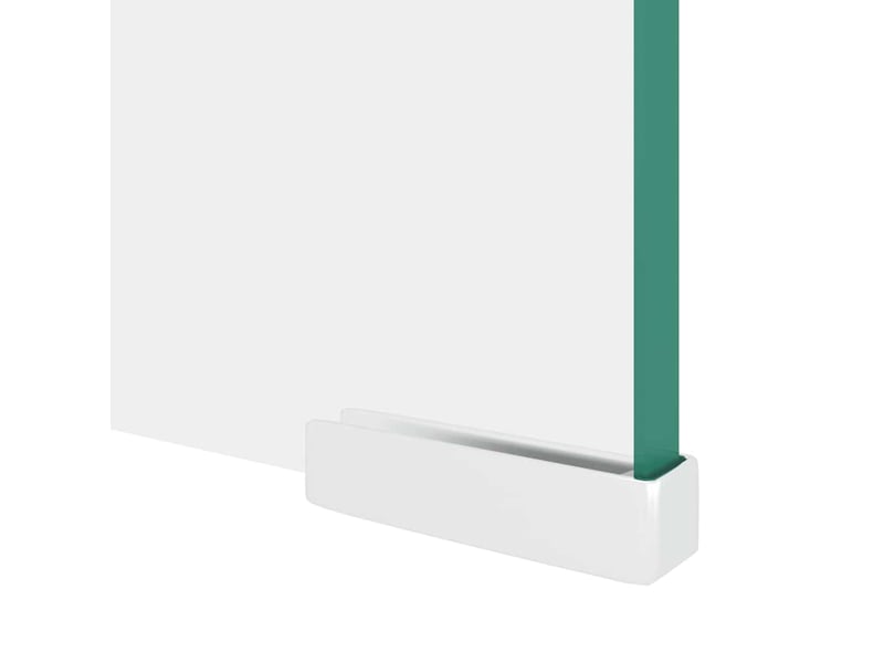  Meuble tv - banc tv - meuble de rangementpour moniteur 90x30x13 cm verre transparent  - Conforama E