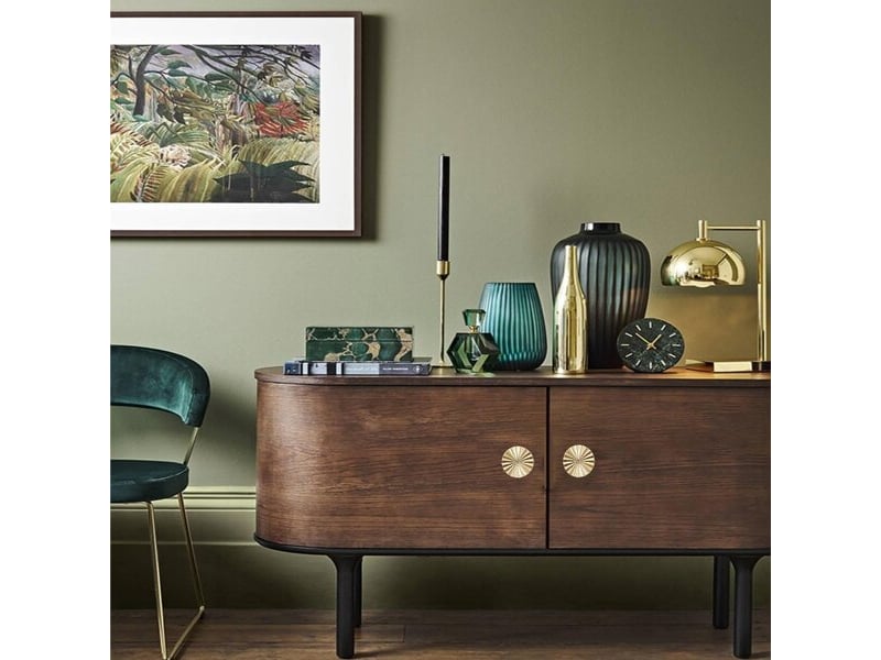  Paire de tirateurs dorés vintage, poignées pour commodes, meubles de salle de bain, chambre à coucher et portes de cuisine  - Conforama C