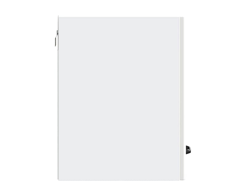  Meuble de rangement | armoire murale de cuisine kalmar blanc bois d'ingénierie  - Conforama E