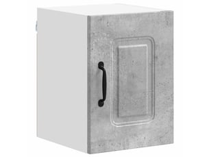 Meuble mural de cuisine | armoire de cuisine gris béton 30x31x40cm