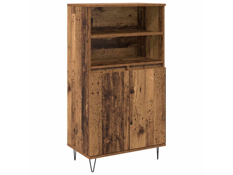  Buffet - haut armoire marron 60 x 36 x 110 cm bois d'ingénierie  - Conforama A
