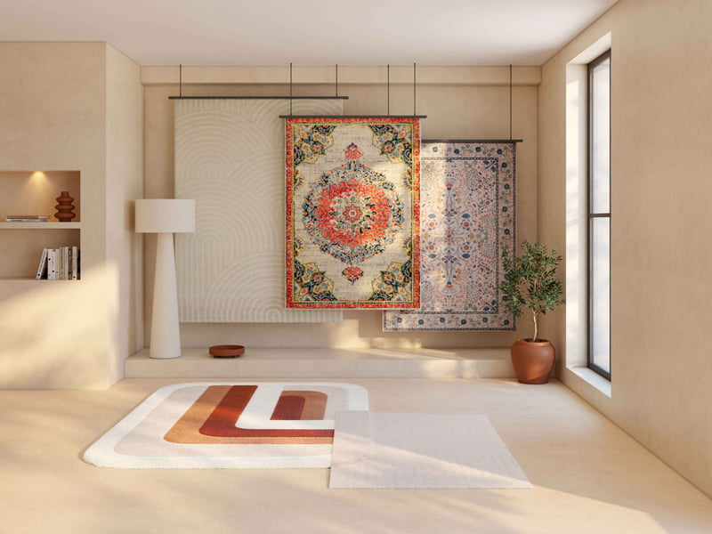 Tapis 100 cm 160 cm  - Conforama Y