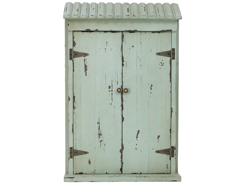  Miroir en bois bleu 60x13.5x92 cm h  - Conforama B