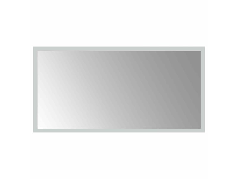 Miroir de salle de bain, miroir de toilette led transparent 60 x 30 cm verre trempé cf62591 - Conforama A