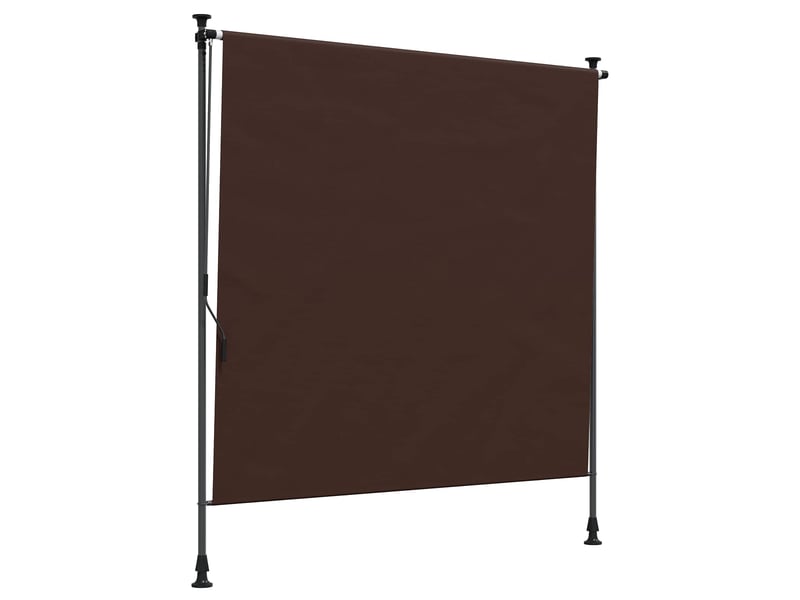  Store enrouleur, store roulant extérieur marron 100 x 270 cm cf47448  - Conforama A