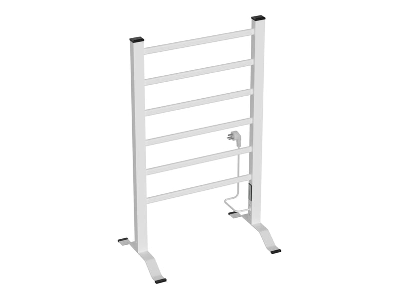  Sèche-serviettes électrique avec radiateur 85 x 55 cm 100 watts blanc 03_0010756  - Conforama A