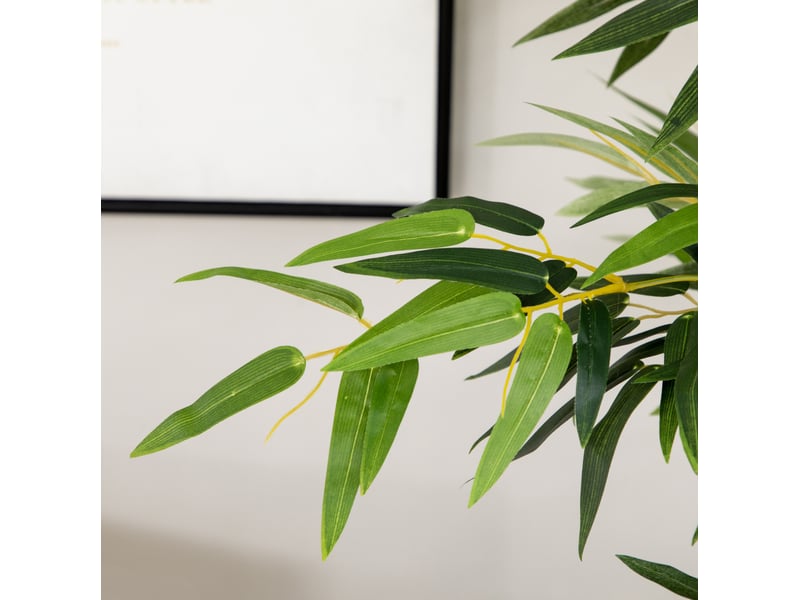  Bambou artificiel 180 cm en pot vert  - Conforama C