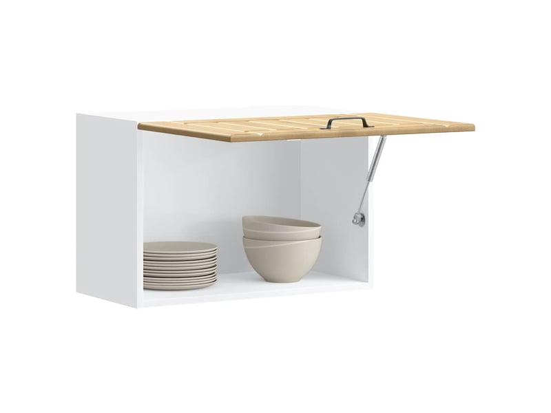  Armoire murale de cuisine lucca chêne artisanal bois ingénierie shl6541  - Conforama B