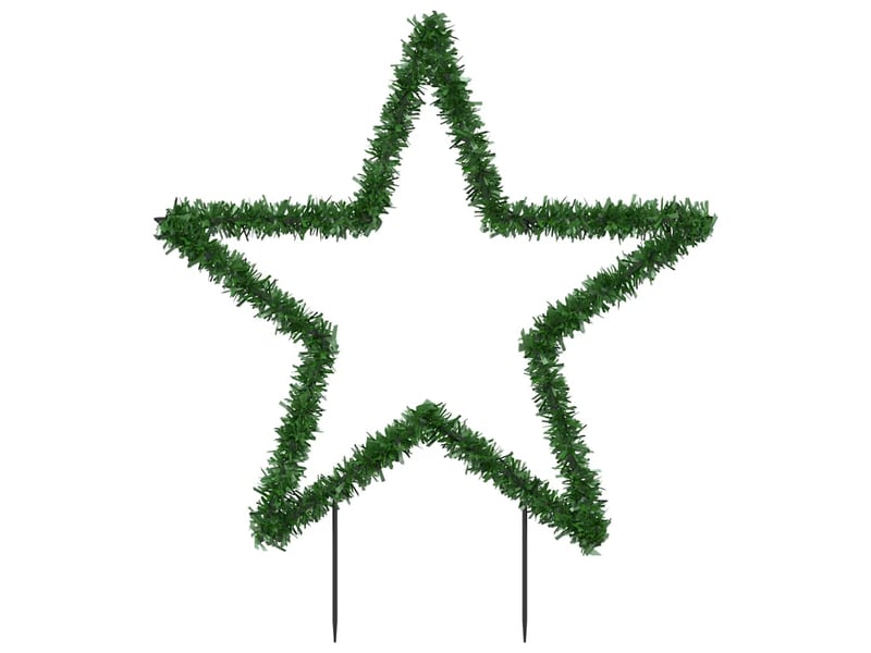  Décoration lumineuse étoile de noël avec piquets 80 led 60 cm  - Conforama E