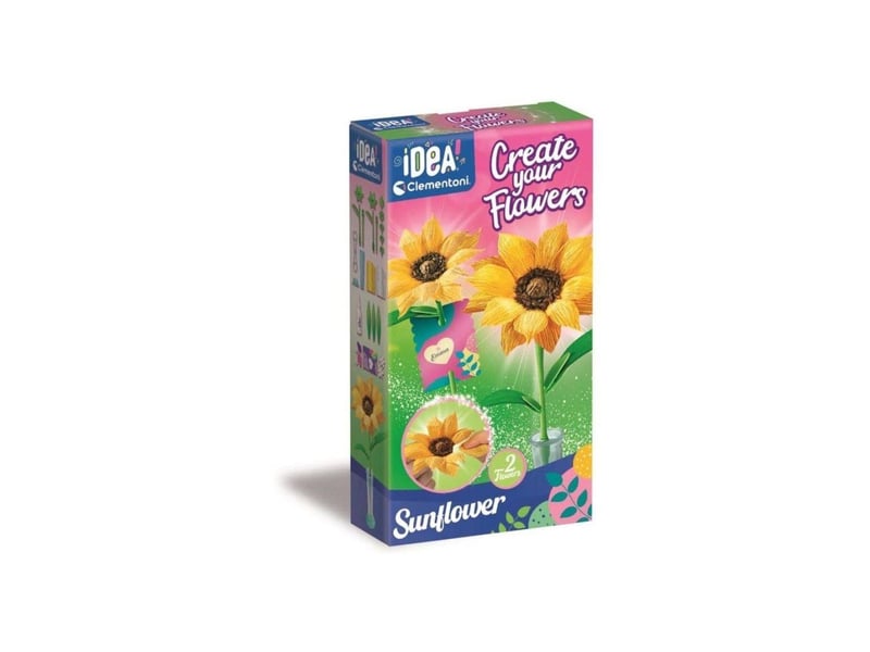  Kit loisirs creatifs assemble 2 fleurs tournesol CLE8005125183470 - Conforama A