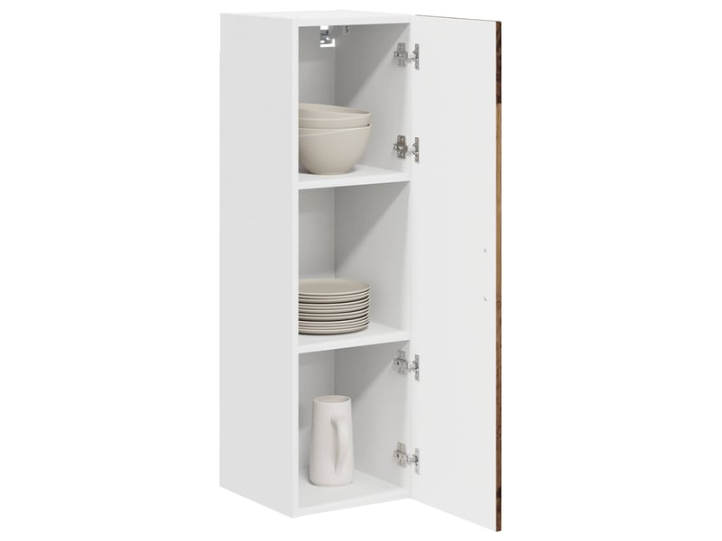  Meuble mural de cuisine | armoire de cuisine bois ancien 30x31x100cm  - Conforama C