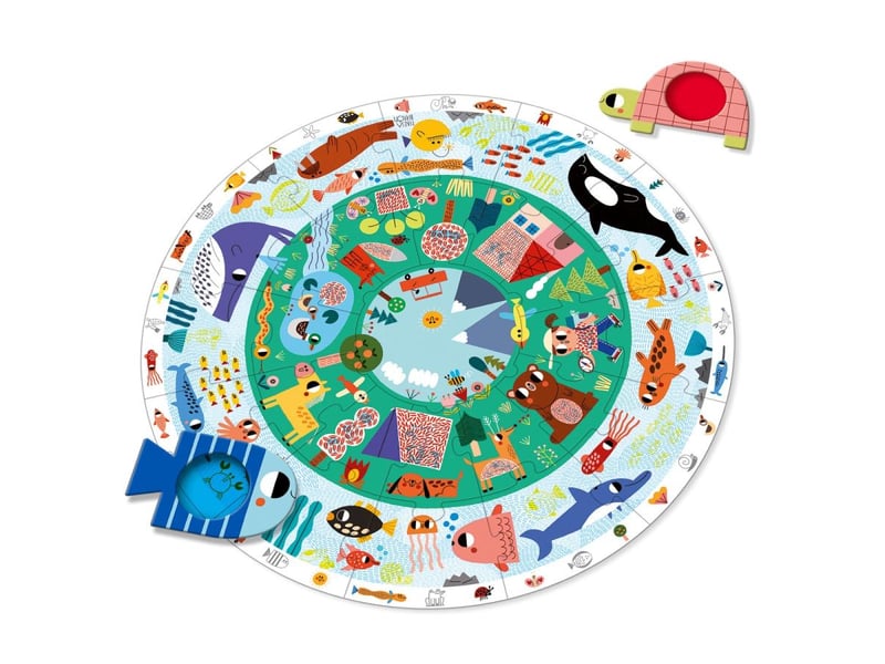  Puzzle de recherche  xxl les animaux 53177 - Conforama B