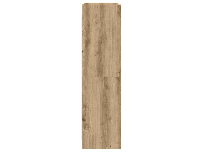  Bibliothèque 9 niveaux, armoire à livres 87,5 x 30 x 111 cm bois d'ingénierie  - Conforama E