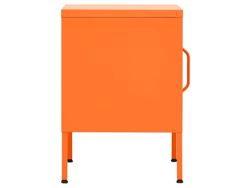  Table de chevet - cabinet de chevet - table de nuit rose 35x35x51 cm acier  - Conforama E
