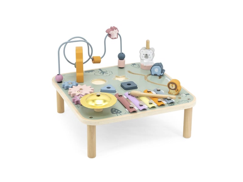  Table musicale viga 44083 polarb - table d'éveil en bois 6971608440830 - Conforama C