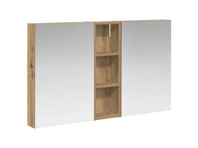  Ensemble de meubles de salle de bain 3 pcs 100x10.5x60.5 cm shl128  - Conforama A