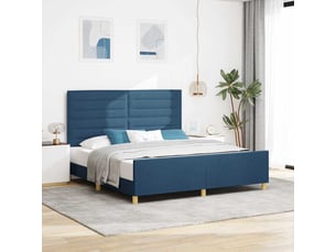 Lit 2 places 180x200 cm    coloris bleu
