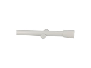 Kit tringle à rideaux en bois avec embout conique d28mm 200 cm