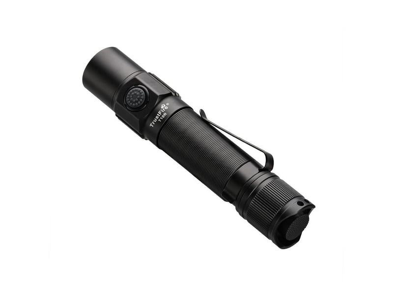 Trustfire t10r lampe torche led rechargeable 1800 lumens, lampe puissante pour extérieur, camping, randonnée et urgence - Conforama E