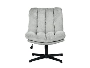 Fauteuil relax manuel pivotant  MEUBLES COSY  Tissu gris vendu A l'unité