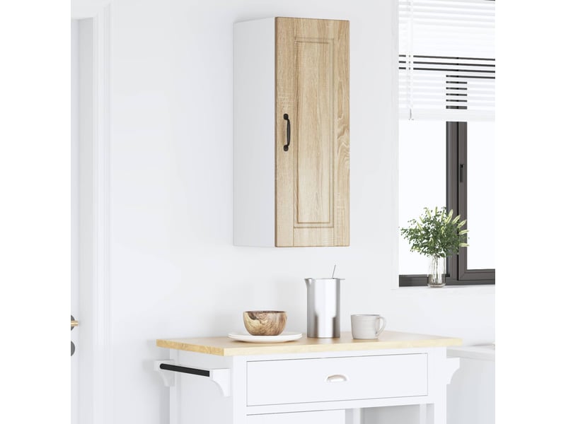  Meuble mural de cuisine, armoire de cuisine chêne sonoma 30x31x80cm shl7762  - Conforama D