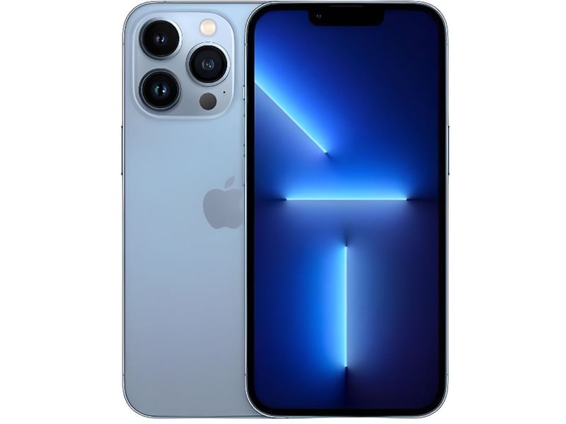  Iphone 13 pro 256 go sierra blue 2021 triple camera arrière en bon état reconditionné  - Conforama A