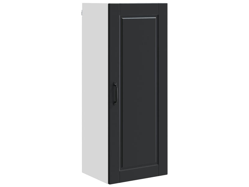  Meuble mural de cuisine, armoire de cuisine noir 40x31x100cm bois d'ingénierie shl7678  - Conforama A