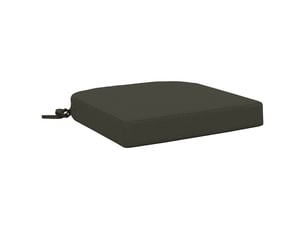 Coussin de siège, coussin d'assise en 1 pièce soest 100 % polyester anthracite cf55819