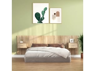 Tete de lit largeur 32.5 cm marron
