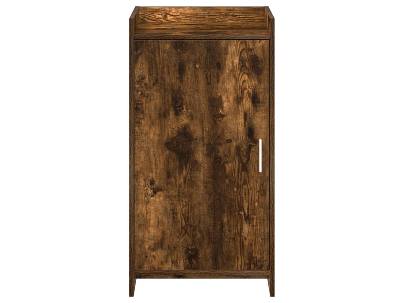  Meuble à chaussure, cabinet à chaussures avec stockage chêne fumé 48x36x92 cm shl6551  - Conforama E