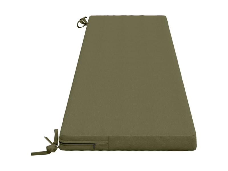  Coussin de banc, coussin d'assise, coussin de canapé soest 100 % polyester vert olive cf53732  - Conforama D