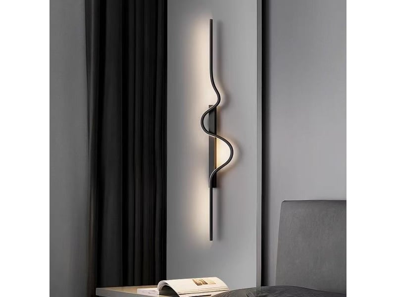  Applique murale intérieure led,lampe murale,lampe de chevet dans la chambre  60cm  - Conforama C