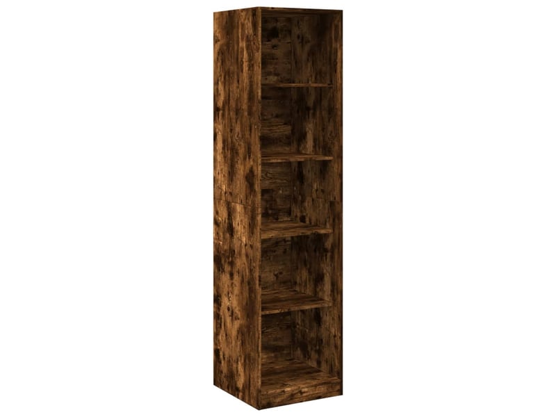  Garde-robe, armoire de rangement chêne fumé 50x50x200 cm bois d'ingénierie shl16806  - Conforama A