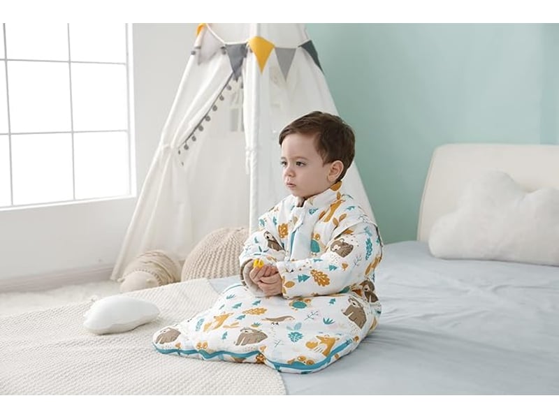  Gigoteuse hiver bébé gigoteuse enfant 3.5 tog sac de couchage pur coton différentes tailles m  8-24 mois  - Conforama D