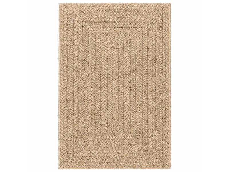  Tapis salon, tapis de porte zizur 140x200 cm aspect de jute intérieur et extérieur  - Conforama C