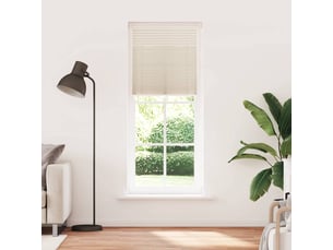 Store plissé, store de fenêtre 70x200 cm crème cf46660