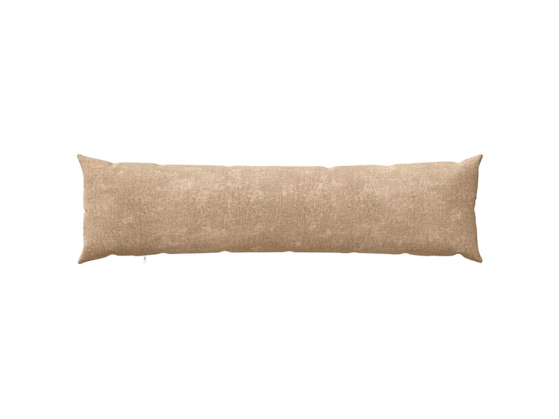  Lot de 2 housses de coussin heerlen taupe 40 x 145 cm tissu chenille cf49219  - Conforama D