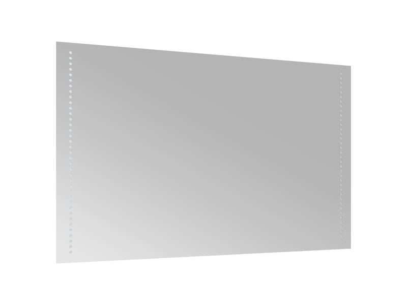  Miroir de salle de bain, miroir de toilette led transparent 100 x 60 cm cf62567  - Conforama D