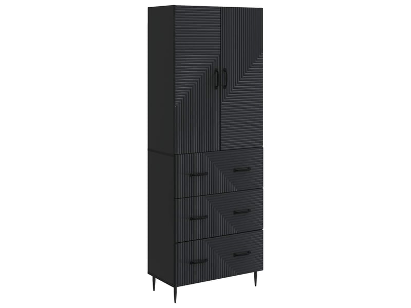  Ensemble de meubles 2 pcs, rangement de salon 66 x 34,5 x 90 cm bois d'ingénierie shl3939  - Conforama A