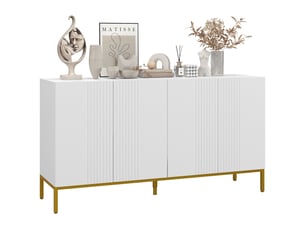 Buffet 2 porte(s)   T1003-01-09647 coloris blanc