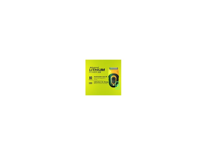  Rasoir electrique a sec barbe rechargeable 60 min grilles souples 8202346 - Conforama E